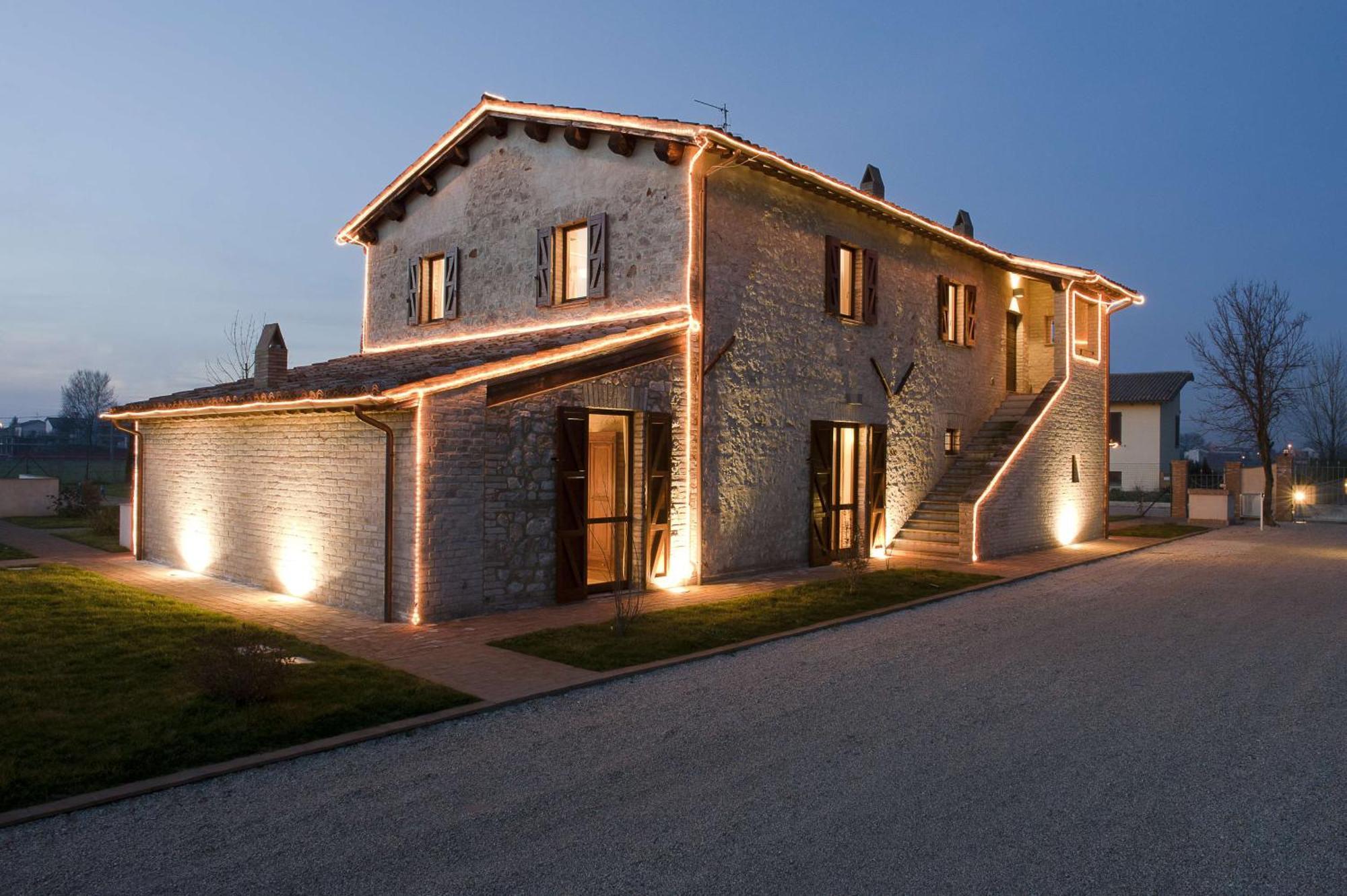 Villa Casale Marroggia Foligno Exterior foto
